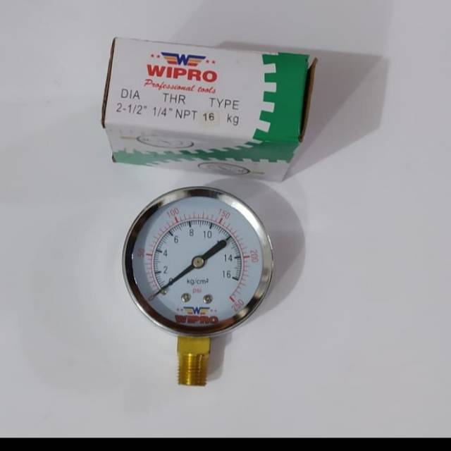 Alat Ukur Tekanan Angin Untuk Kompresor  Wipro