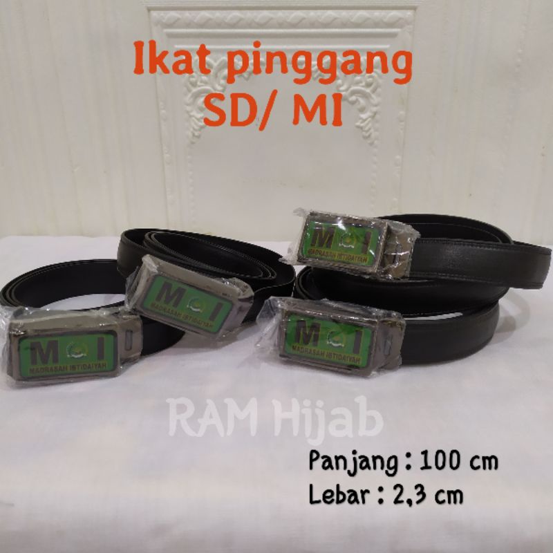 sabuk ikat pinggang anak sekolah sd mi