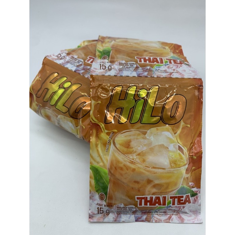 

HILO Minuman Serbuk Rasa THAI TEA 10x15g SASCHET