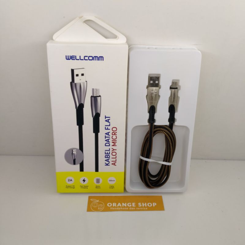 Kabel Data Wellcomm Flat Alloy Micro