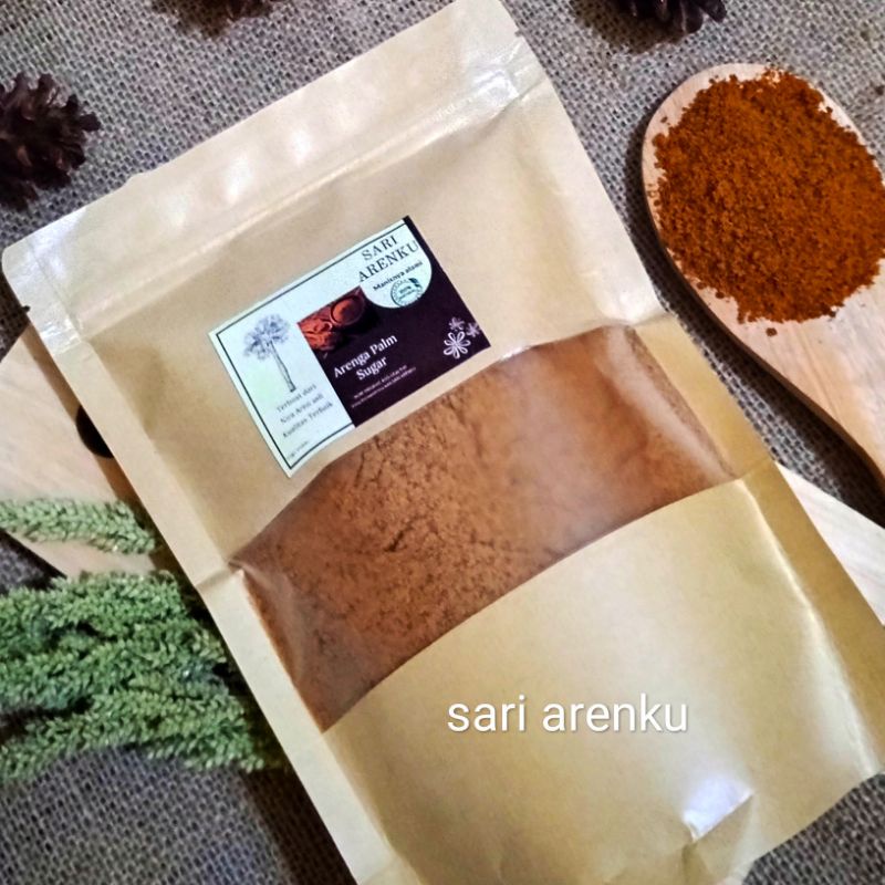 

GULA AREN SEMUT ASLI ORGANIK 100% 500gram Tanpa bahan campuran