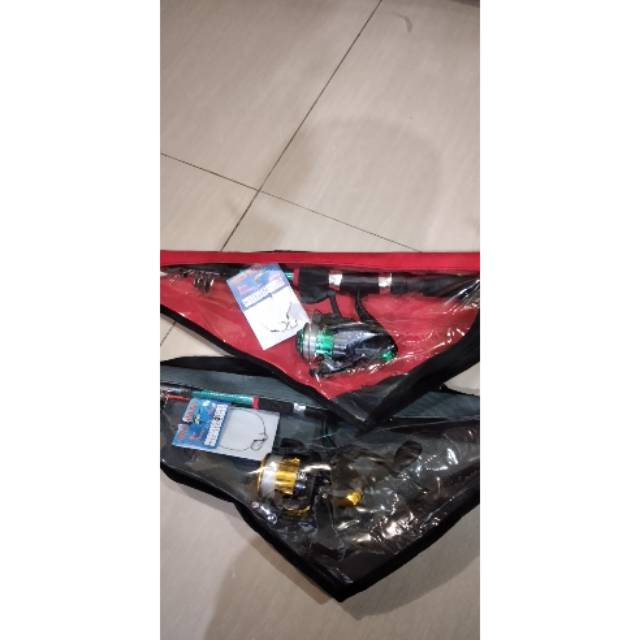 Pancing set joran anten+rell