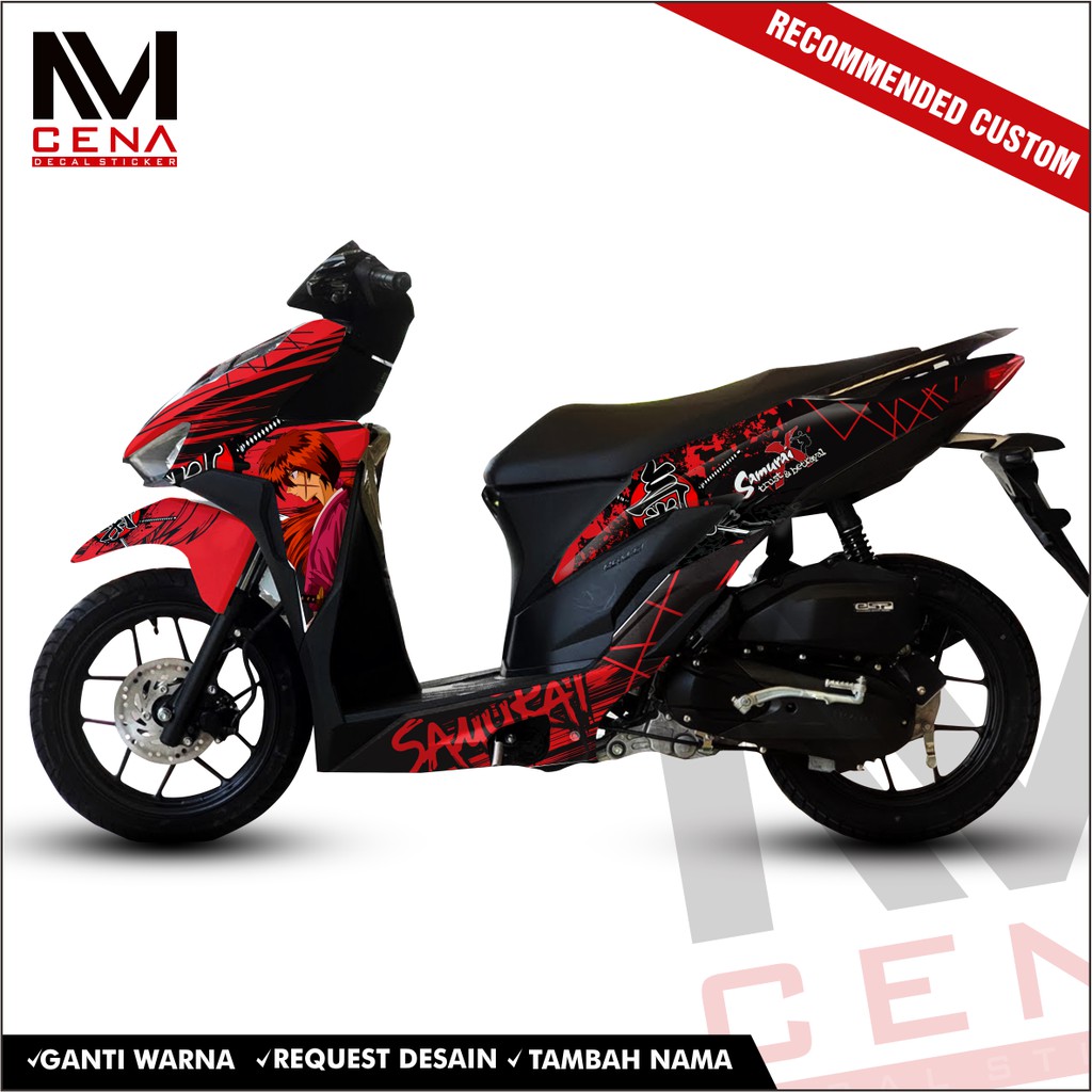 Sticker Decal Vario New Sticker Vario New Striping Vario New full body anime