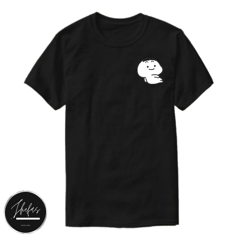 KAOS KATUN WANITA STIKER PENTOL WA
