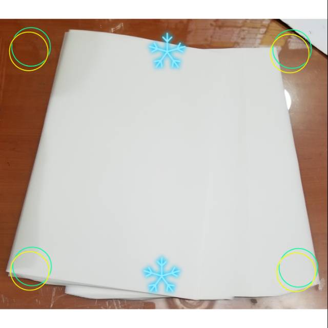 

Kertas Kalkir / kertas transparan 85gr ukuran 65x100