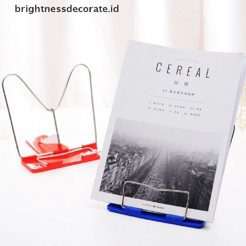 (Birth) Stand Holder Buku / Dokumen Model Lipat Portabel Adjustable Untuk Membaca