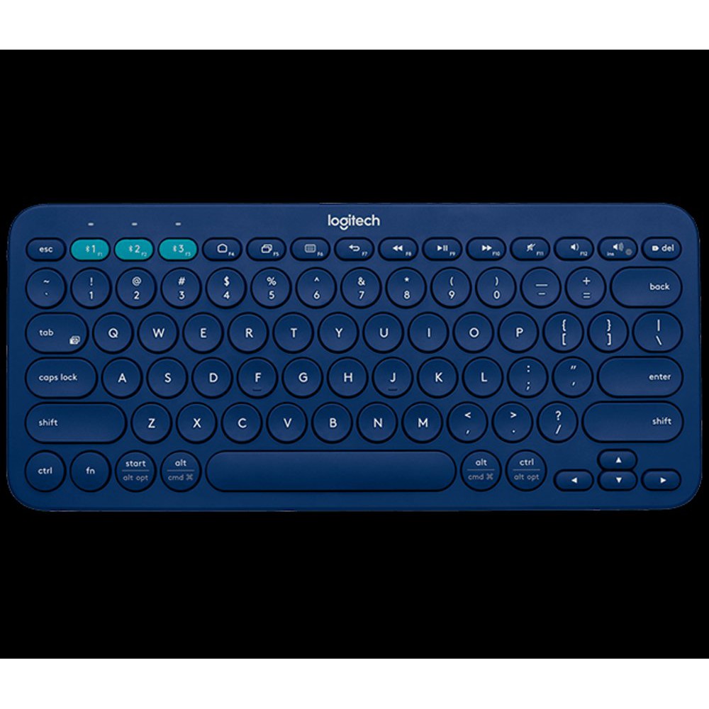 Aksesoris Komputer Keyboard komputer pc laptop Wireless Bluetooth Logitech Bluetooth Keyboard K380