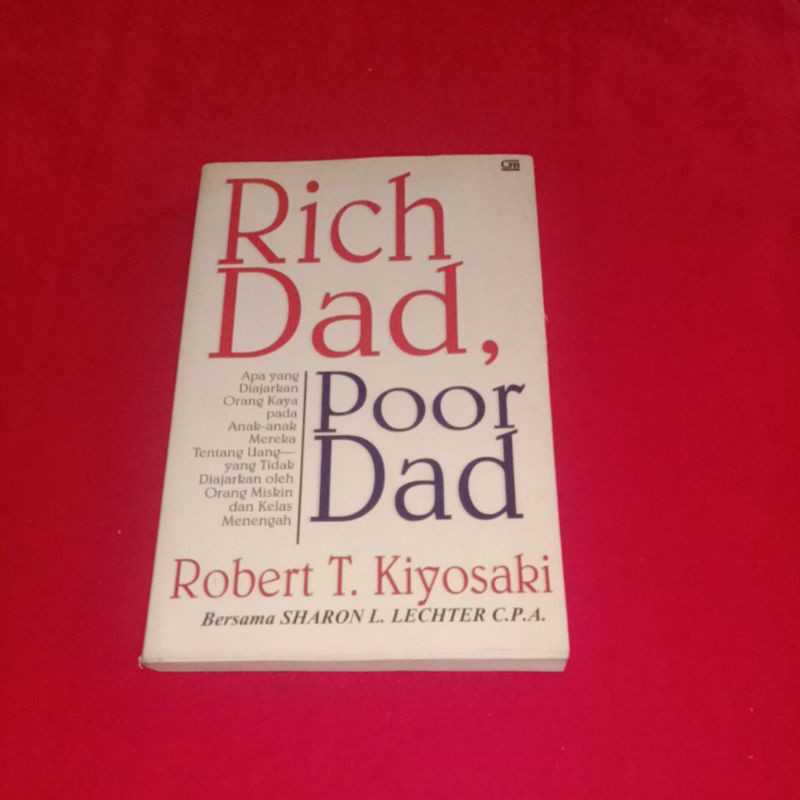 Jual Buku Rich Dads Poor Dad Robert T Kiyosaki Shopee Indonesia