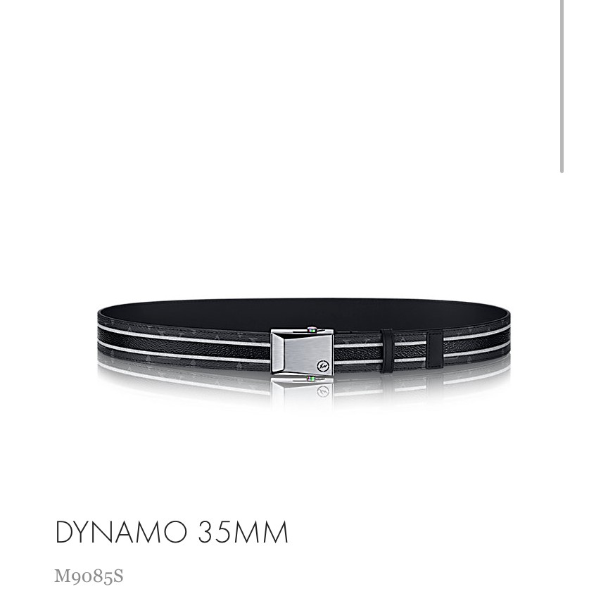 FRAGMENT DESIGN x LV Louis Vuitton Belt Dynamo 35mm
