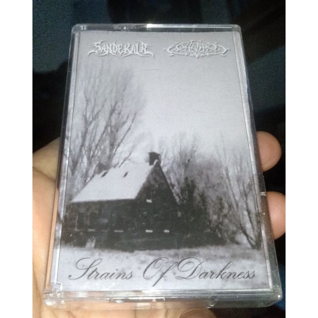 SANDEKALA split KHADAM kaset format BAND BLACK GOTHIC