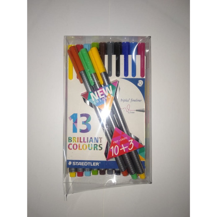 

Segera Miliki Staedtler Triplus Fineliner Set Pulpen ( 10 Pcs ) Bagus
