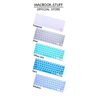 Keyboard COVER PROTECTOR MACBOOK BLUEISH NEW AIR PRO M1 MAX 11 12 13 14 15 16 INCH NON / CD ROOM / TOUCHBAR 2020 2021