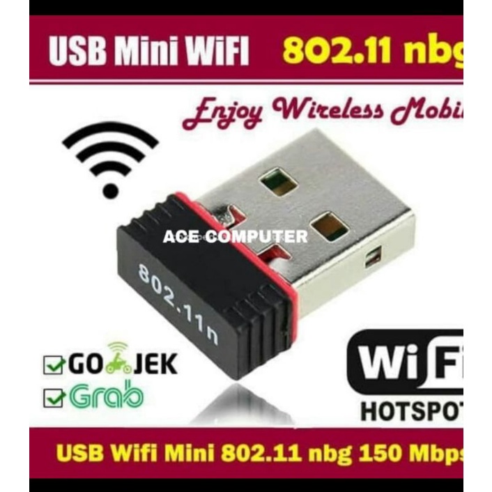 USB WIFI WIRELESS ADAPTER NETWORK DONGLE