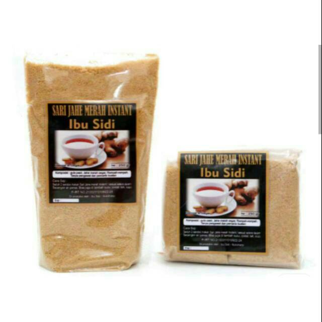 

Sari jahe merah bu sidi 250 gram