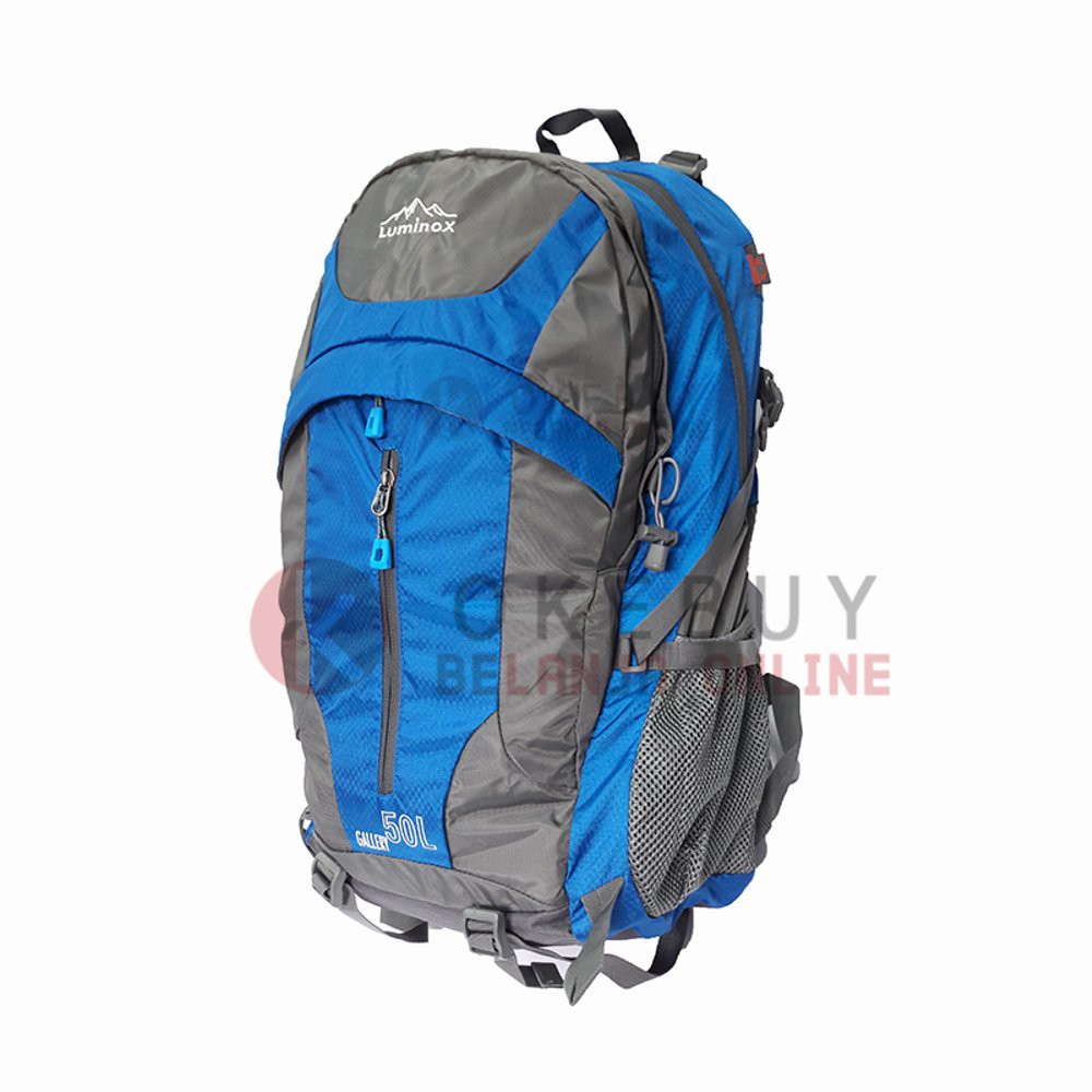New -Tas Gunung/carrier Luminox 5036 - 50l Light Blue+Raincover