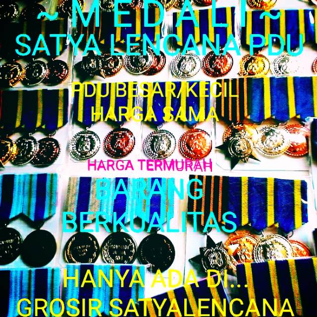 SATYA LENCANA PDU 1 MEDALI BESAR