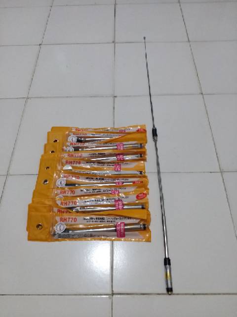 ANTENA HT RH-770 DUALBAND/BNC BUAT ICOM DAN ALINCO /panjang antena  93cm