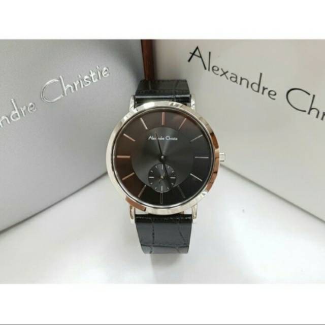Jam tangan wanita Alexandre Christie AC 8575 / AC8575 silver original