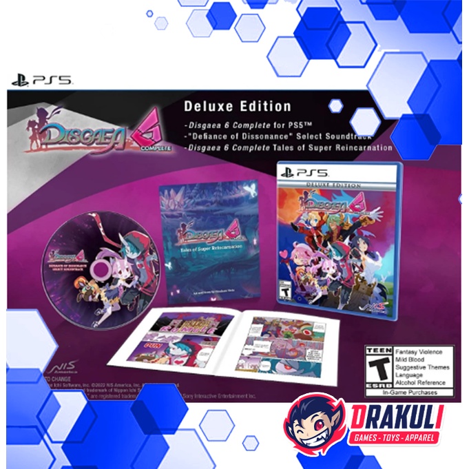 PS5 Disgaea 6 Complete Deluxe Edition (R1/USA/English)