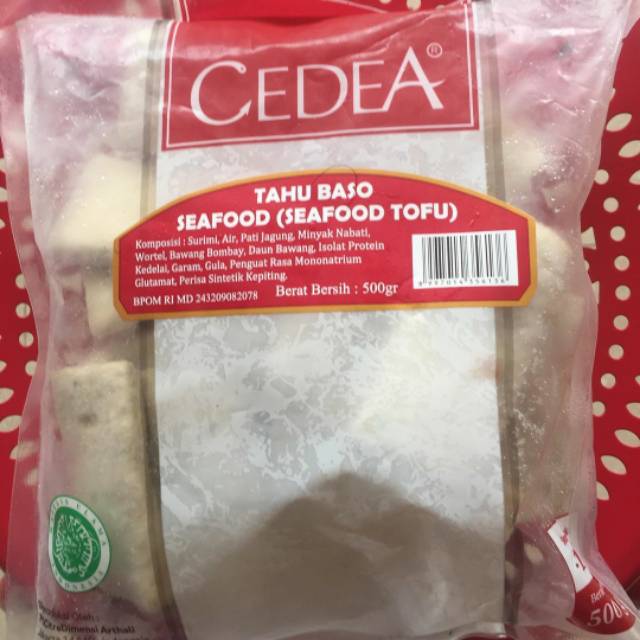 

cedea tahu baso seafood 500gr