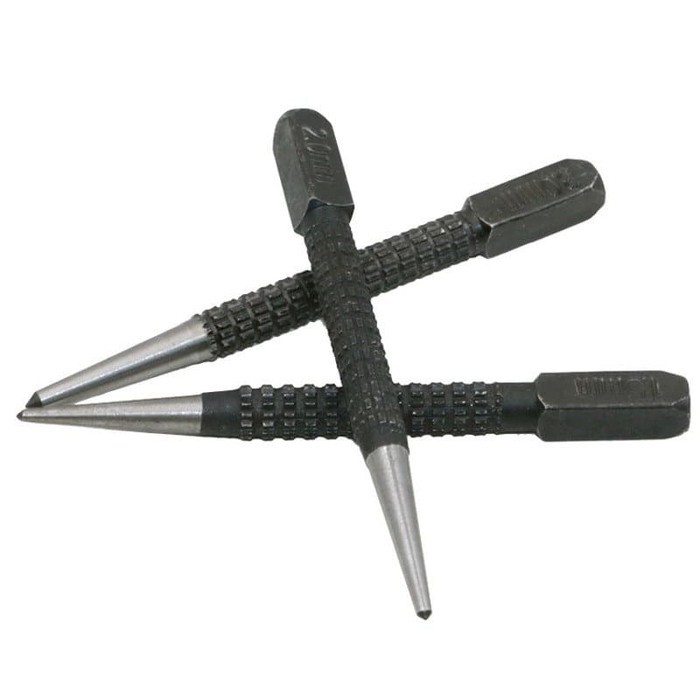 Center Pin Punch 3pc HSS Marking Drilling Penanda Titik Bor -MB91