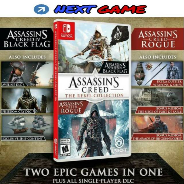 Switch Assassin's Creed The Rebel Collection