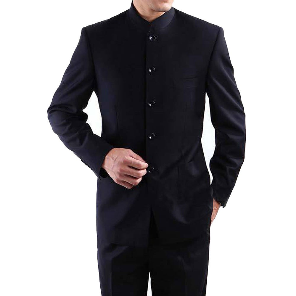 SETELAN BLAZER COWOK SLIMFIT KIYOSHI BLACK 2IN1 INCLUDE CELANA HIGH TWIST LEBIH HEMAT