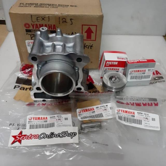 blok block seher piston kit yamaha lexi 125 orisinil ygp