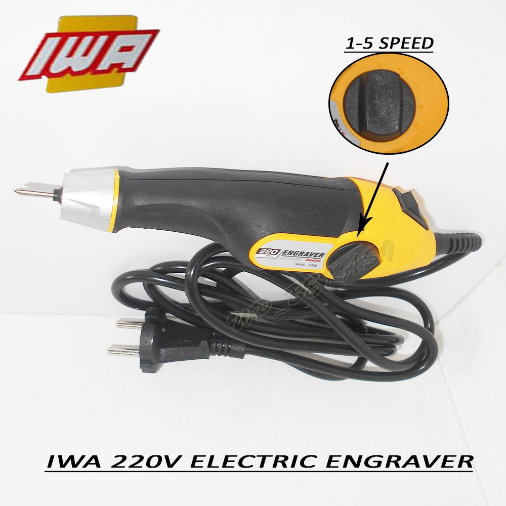 IWA Alat Mesin Ukir Gravir Grafir Listrik Tangan Electric IWA Alat Mesin Ukir Gravir Grafir Listrik Tangan Electric