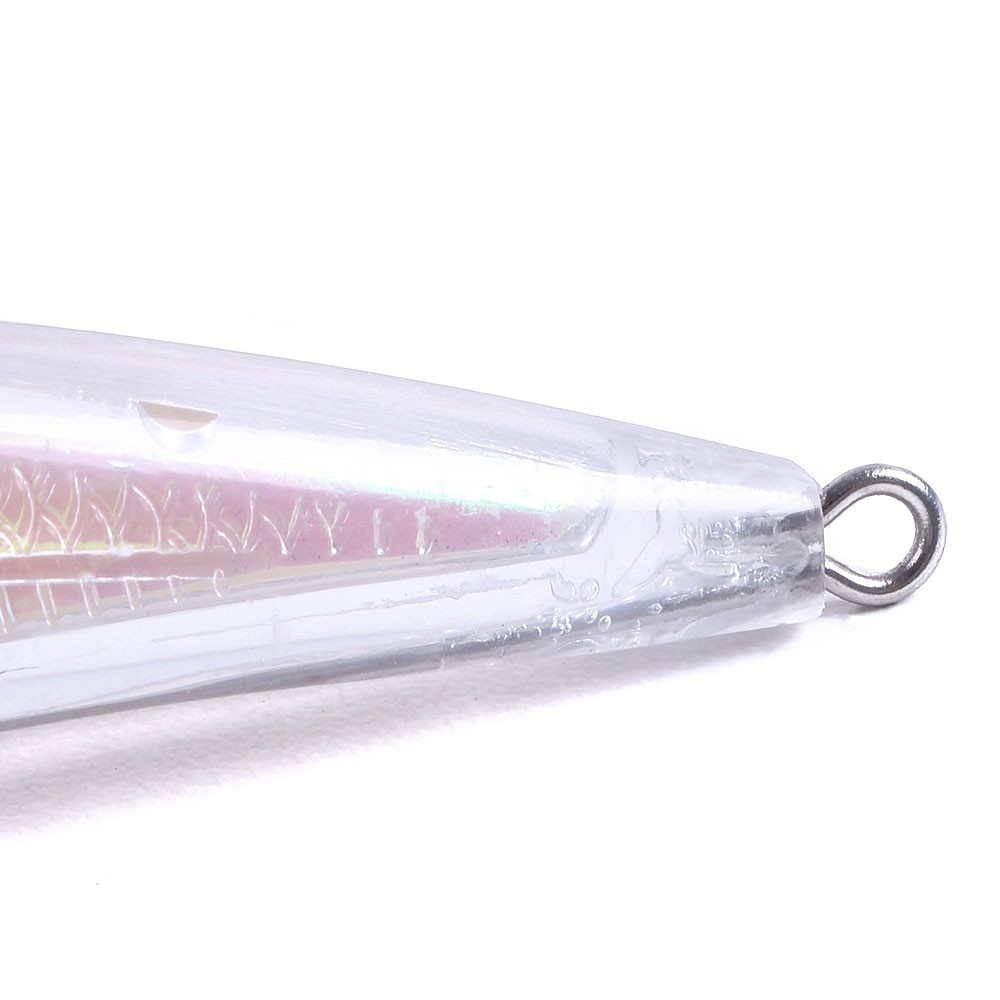 HENGJIA 10Pcs Minnow Unpainted Umpan Pancing 11cm/11.6g Swimbait Fishing Lure Ikan Bass Kail Tackle