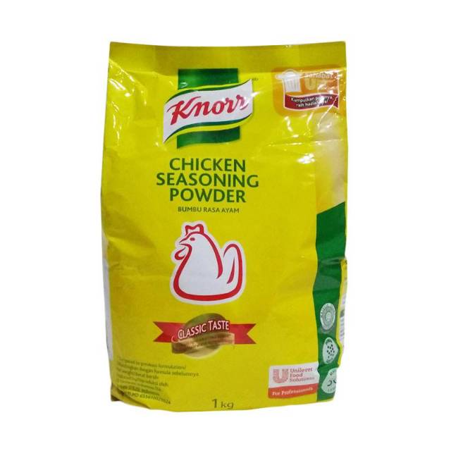 

KNORR CHICKEN SEASONING POWDER REFILL RASA AYAM BUMBU MASAK INSTAN 1KG