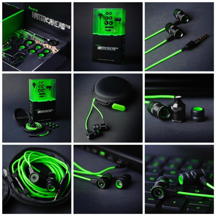 PS2768 RAZER Hammerhead Pro V2 OEM SUPER Gaming Dota Earphone