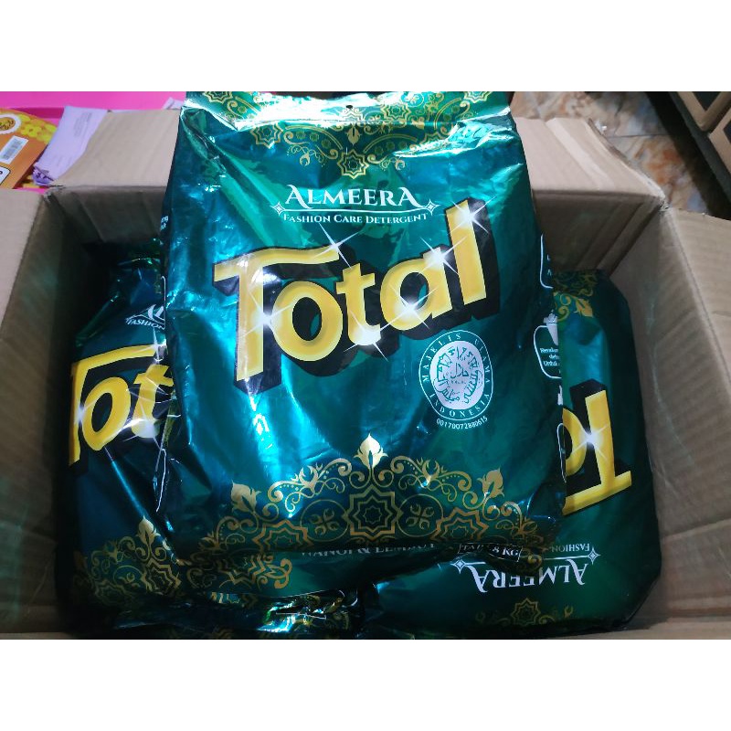 Deterjen Bubuk Total Almeera 1,8 kg 1800gr