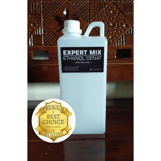 Expert Mix / Ethanol Pro/ absolute / Ethanol Denat / Alkohol Denat kemasan 1 Liter