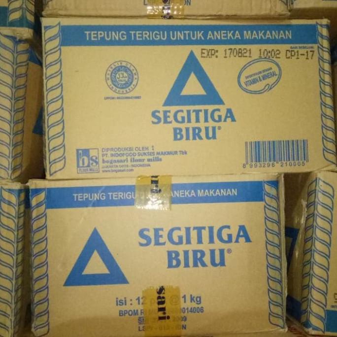 

[COD] terigu segitiga biru 1 kg 1 dus [COD]