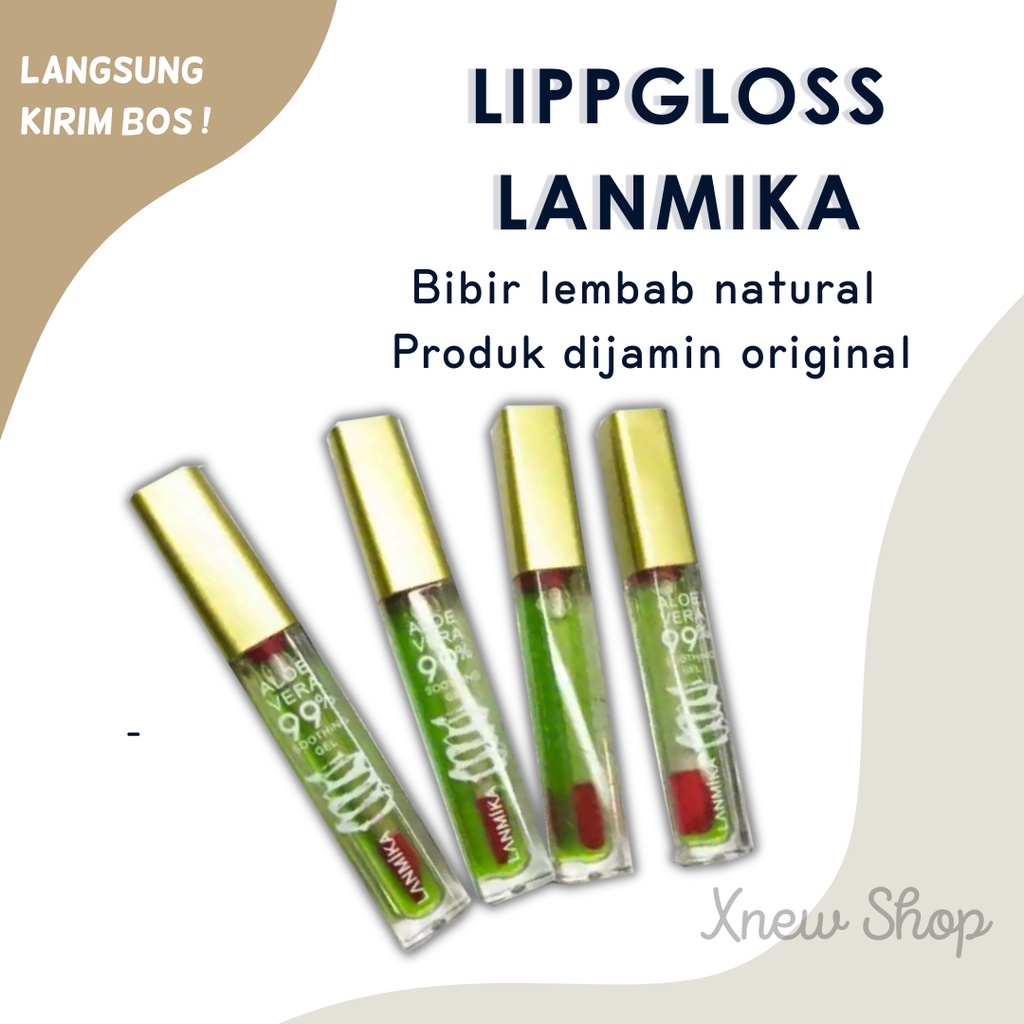 [ VIRAL ] - Bening Lanmika Lipgloss 1 pcs -Lipp gloss bening Lippgloss-Lippgloss korea