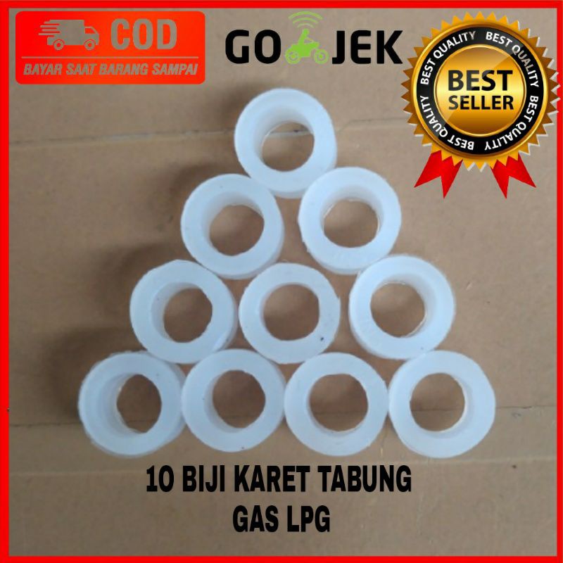 10 BIJI SIL TABUNG GAS LPG SILIKON/KARET SEAL ELPIJI