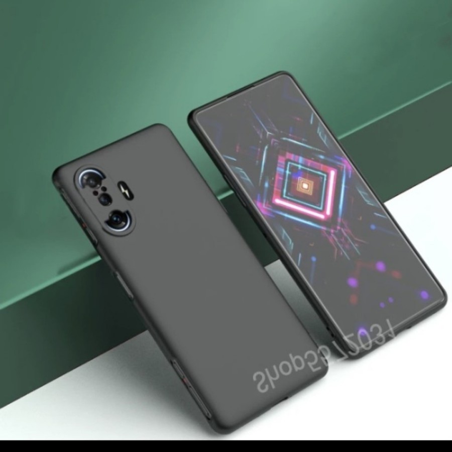 XIAOMI POCOPHONE POCO F5 5G POCO F4 POCO F4 GT CASE BLACK PREMIUM SILIKON HITAM SOFTCASE KARET CASING PROTECT CAMERA COVER PELINDUNG KAMERA