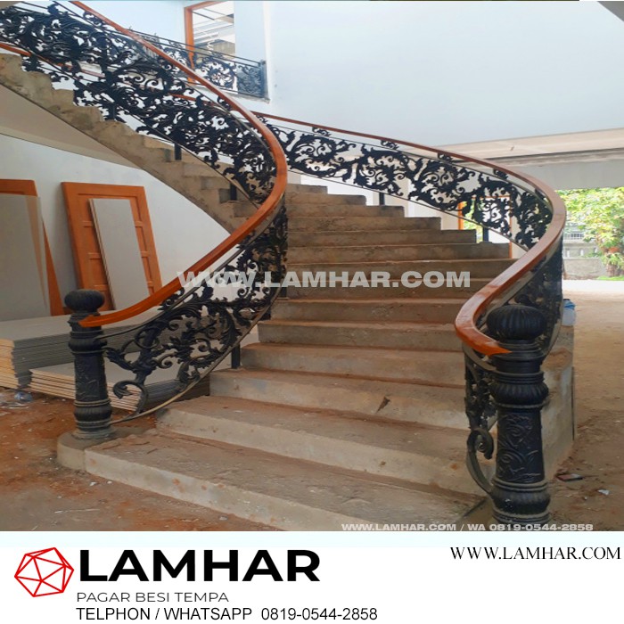 Tukang Railing Tangga | Besi Tempa