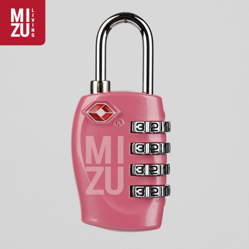 YOKETA 4 Digits Angka Travel Lock TSA Gembok Tas Koper Kunci Padlock-8