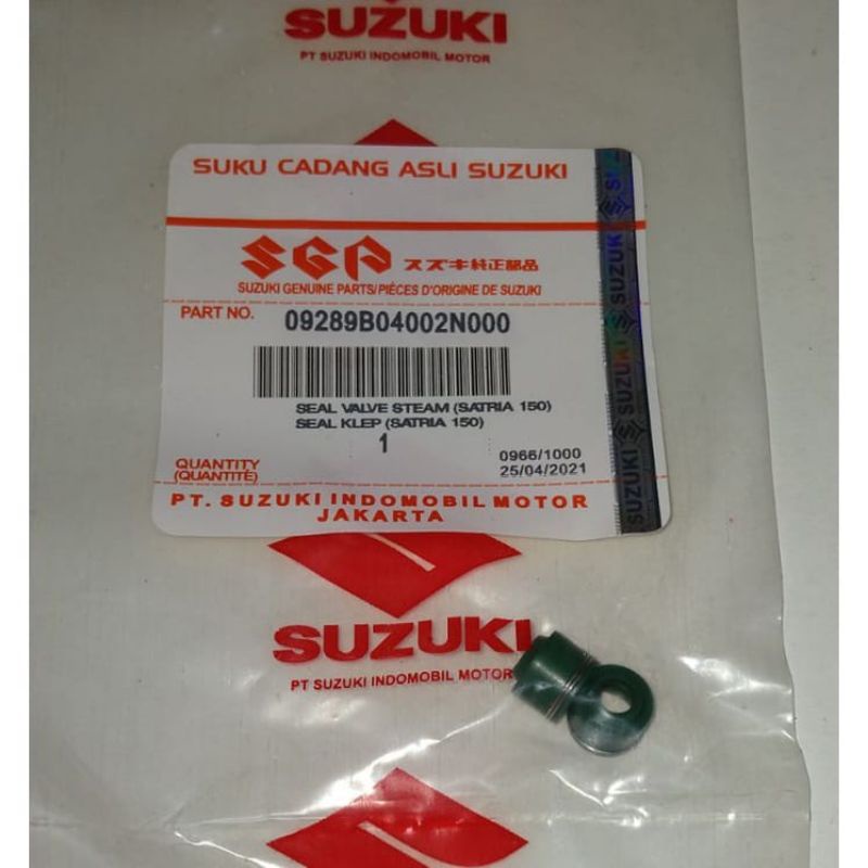 Seal sil klep satria fu