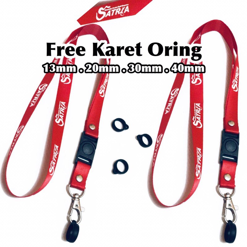 LANYARD MOTIF MURAH RANDOM / TIDAK BISA PILIH MOTIF