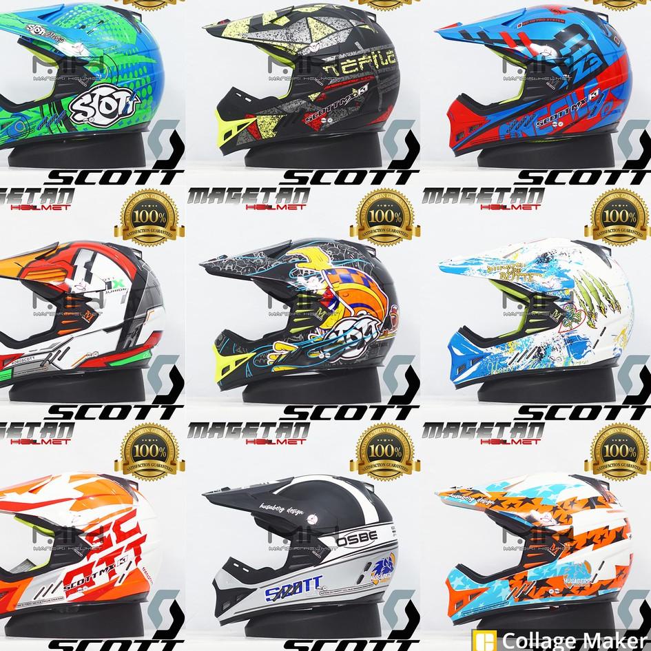 Lagi Tren.. Helm Cross Anak Scott Trail Adventure MX