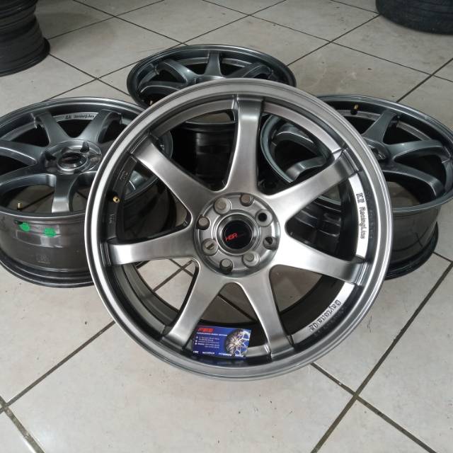 Gtr Sport HSR ring 17x75 H8x100-114 et 40 Hyper Black
