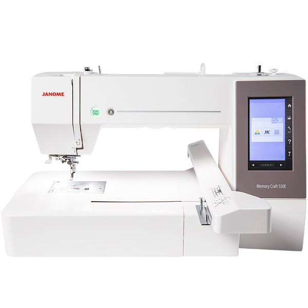 mesin bordir komputer janome mc550e - portable