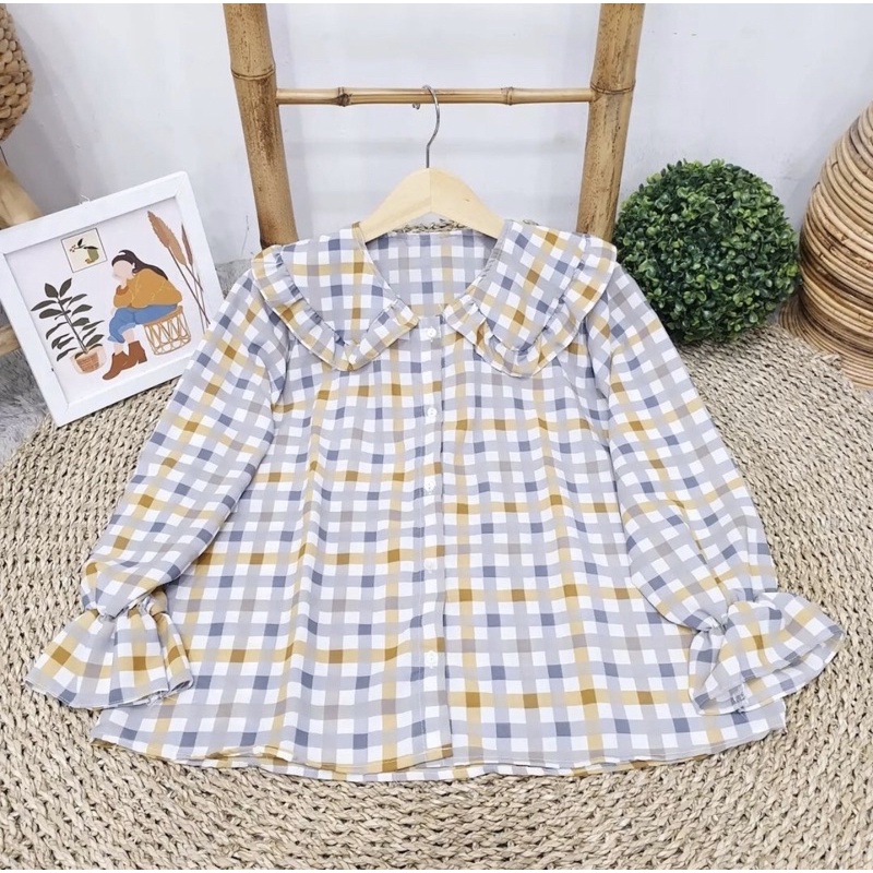 Mizu Tartan New-Mustard