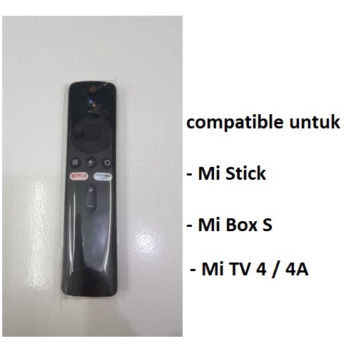 Remote Mi TV 4 / Mi Box S / Mi Stick remot pengganti untuk TV Xiaomi Mi TV 4 4A Mi Stick / Mi Box S