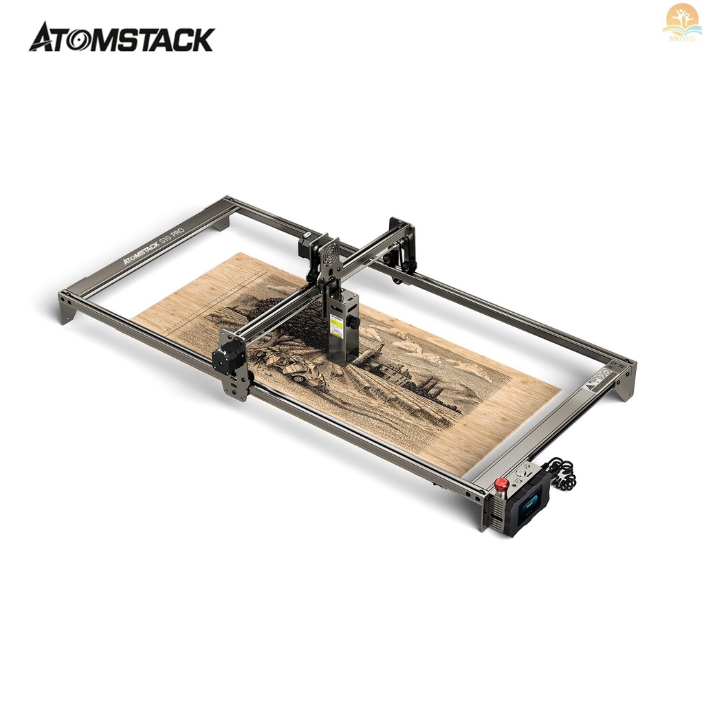 Mesin Ukiran Laser ATOMSTACK Ekstensi Area Y-axis 850x410mm Untuk A10 Pro / X7 Pro / S10 Pro / A5 M50