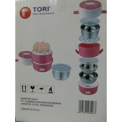 Tori Rice Cooker Lunch Box 1.0L / Penanak Nasi Serbaguna TLB111