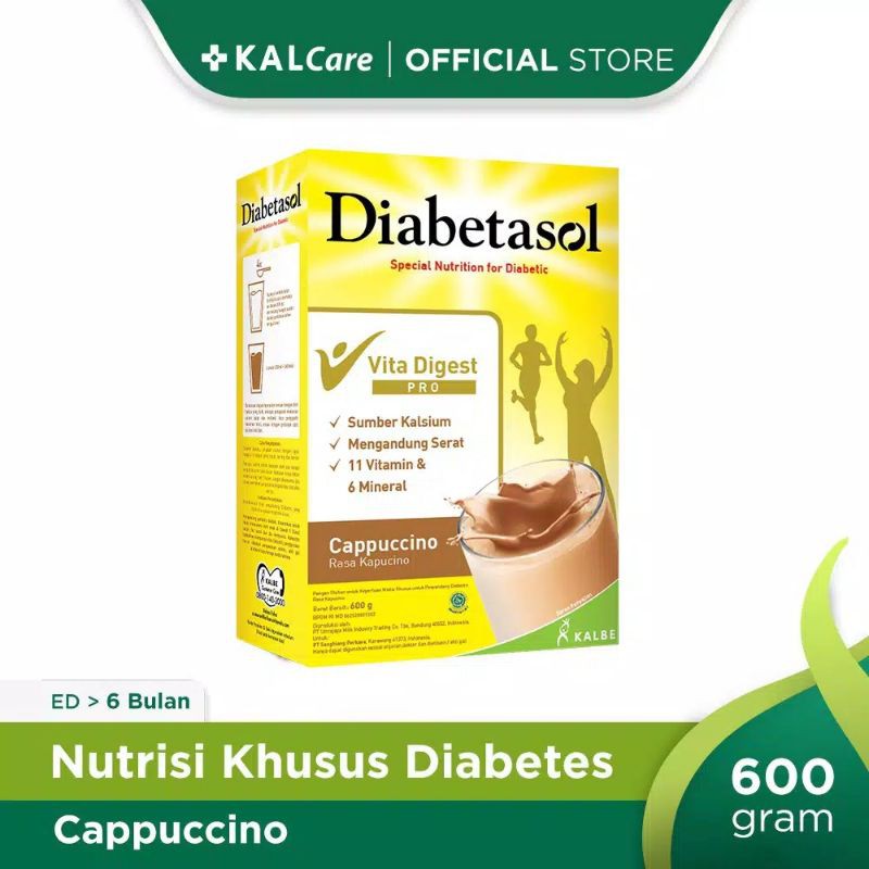 

Diabetasol Chocolate 600gr